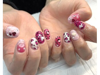 ネイルベースキュウロク(NAILBASE96)/平成ギャル風ネイル