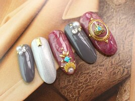 ネイティブ×上品ボルドー