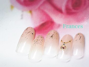 フランセス(Frances)/シンプルネックレスネイル