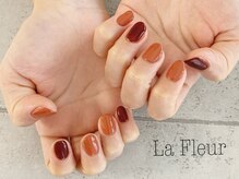 ラ フルール(La Fleur)/ブラウン　ヴィンテージ