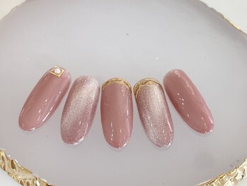 ネイルサロンアンドスクール ブロッサ(BLOSSA)/ワンカラー定額コース¥7700