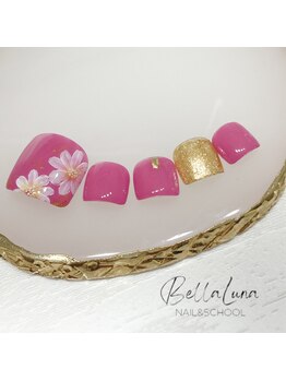 ベラルナ(BellaLuna)/フットネイル15