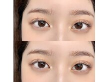 ベオ(beo)の雰囲気（〈 eye 〉マツエクbrown人気/まつげパーマ高濃度ケラチンケア付）