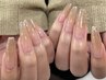 《再来》グラデーションネイル¥7700