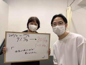 サンシー整体(SunCY整体)/-11.2kg/6ヶ月コース(週1来院)