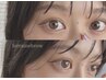【まつげパーマ＋眉毛wax＋間引きカット】￥13,800→10,900