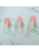 ファミーユ デ グラシュ ネイル(Famille des gracieux nail)/8月ジェルキャンペーン