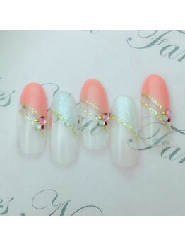 ファミーユ デ グラシュ ネイル(Famille des gracieux nail)/8月ジェルキャンペーン