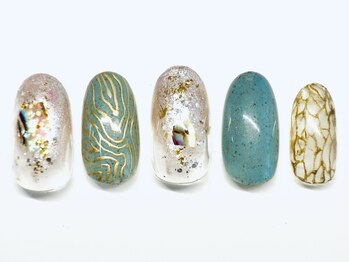 アンドシュシュネイル(&CHOU CHOU nail)/ニュアンスアートコース