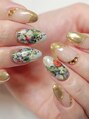 ネイルアンドアイラッシュ リーブ(LeeB) 絵画風や緻密なアートが好きです♪