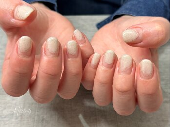 エクラス 銀座(Heclats)/ニュアンスネイル/春ネイル