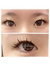 グリッターネイル(GLITTER NAILS)/フラット120本　束間仕上げ