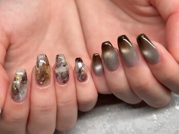 ジョアアンジェ 上本町店(joieange)/ニュアンス アシンメトリー