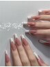 フレンチネイル"highフレンチ"