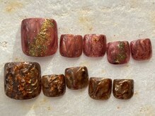 フットデザインも豊富です