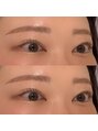 ノーヴ 京都(nowe) アイブロウ×まつげパーマ◎眉カラーも合わせてお顔のトーンUP!