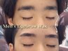 【メンズ人気No.2】アイブロウデザイン＋間引き（毛量調整）＋眉毛WAX脱毛