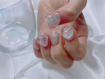 シェリーラメール 渋谷(cherielamer)/うるうる氷ネイル ¥9,500