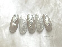 マルカネイル(marca nail)の雰囲気(手描きアートが得意です。多数サンプルあります!)