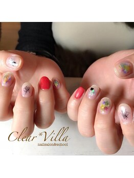 ネイルサロンクリアヴィラ(nail salon clear villa)/ニュアンスアート