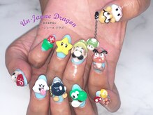 アン ジョーヌドラゴ/【自爪ネイル】マリオネイル