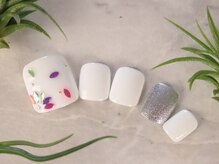 ジーシーネイル(G C nail)/キラキラリーフホロ