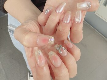 ネイルエルーシェ 立川店(Nail Ercher)/チークネイル