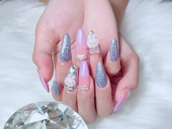 リンネイル 新大久保店(Rin Nail)/＃待ち込みデザイン　＃付け放題