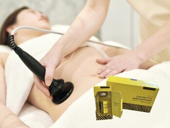 ネージュ(Neige)の写真/初回から効果実感!!《フォースカッター×レモンボトル》韓国上陸の脂肪分解施術で理想の美Bodyに*