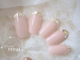 卒業/入学式に♪上品ネイル