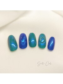 オーロラニュアンスネイル