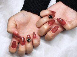 キラキラグリッターネイル◎