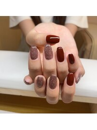 秋ネイル1色追加