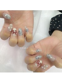 ツイードネイル