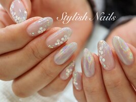 フラワー＆ユニコーンネイル