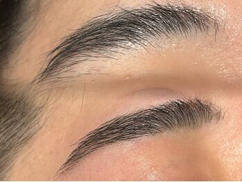 ネオリーアイラッシュ 恵比寿(neorii eyelash)の写真/＼＼垢抜けたい男性必見！／／眉毛ケアで垢抜け◎周りと差をつけるイケメンモテ眉に★完全個室なので安心◎