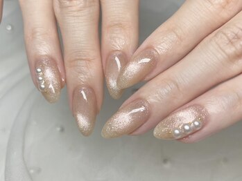 ブレア 富山店(BLEA)の写真/さりげなくオシャレなネイルはオフィスにも◎丁寧なカウンセリングで手元が映えるデザインをご提案♪