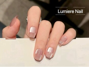 Lumiere Nail 葛西店【パラジェル/フィルイン/マグネット/長さだし/持ち込み】の写真/＼葛西駅徒歩3分★／【マグネットワンカラー4990円】お仕事帰りも通いやすい◎22時まで営業♪