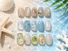【新規限定】大人可愛い夏ネイル＊