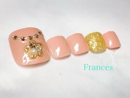 フット お花ネックレス