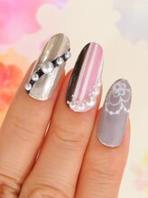 カラーズ 浜松店(colors)/くすみカラーネイル(*^-^*)