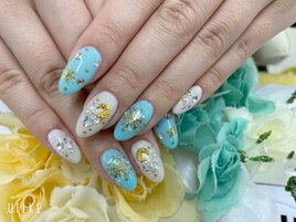 【田坂】冬ゴージャスネイル