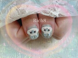大人気ちいかわネイルもお任せ☆