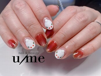 ユーミー(u/me)/雪うさぎネイル