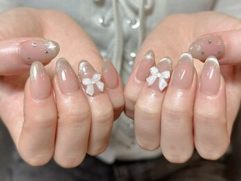 アイ ネイルズ 天神店(I nails)/マグネットグラデ