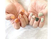 バーガンディ(BURGUNDY)/秋カラーアート