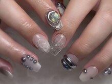 ウニ 立川(uni.)/天然石ニュアンスネイル