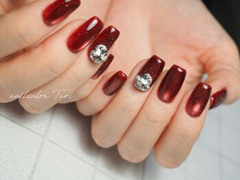 クリスマスネイルにおすすめ