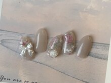 ネイルアヴァンス 京橋店(Nail AVANCE.)/薔薇アートネイル！