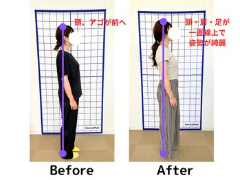 モビ(mobi)/姿勢調整　猫背改善　姿勢整体